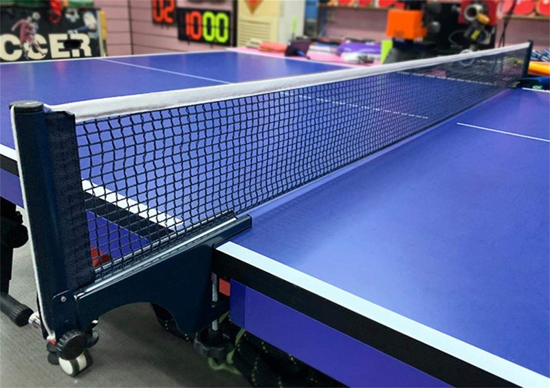 IPENNY Sports Table Tennis Net Professional Ping Pong Net Portable Easy Setup Net for Ping Pong Easily Attaches to Table Surfaces (No Post Included) - Image 1